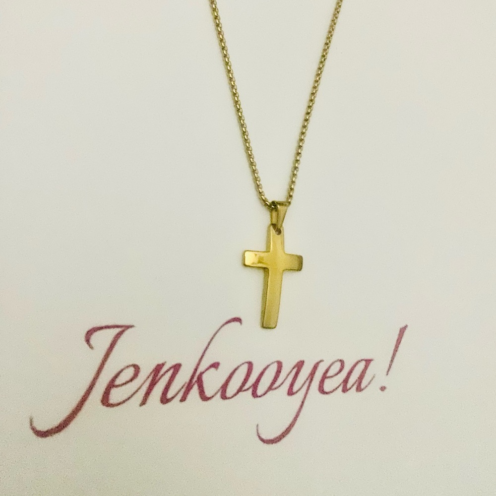 Gold Cross Necklace
